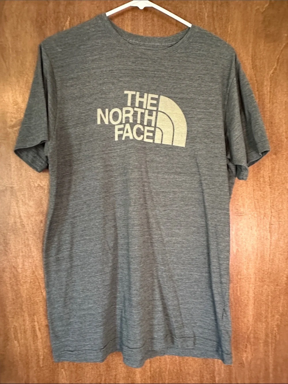 The North Face Mens' Gray Heather Logo Tee
